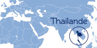where is thailand world map