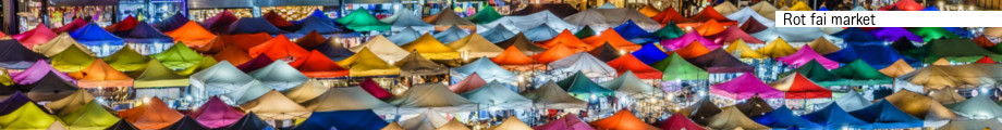 Rot fai market (marché de nuit)